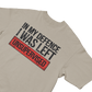 In my defence I was left unsupervised - Oversized T-Shirt