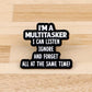 I'm a multitasker - Pin Badge