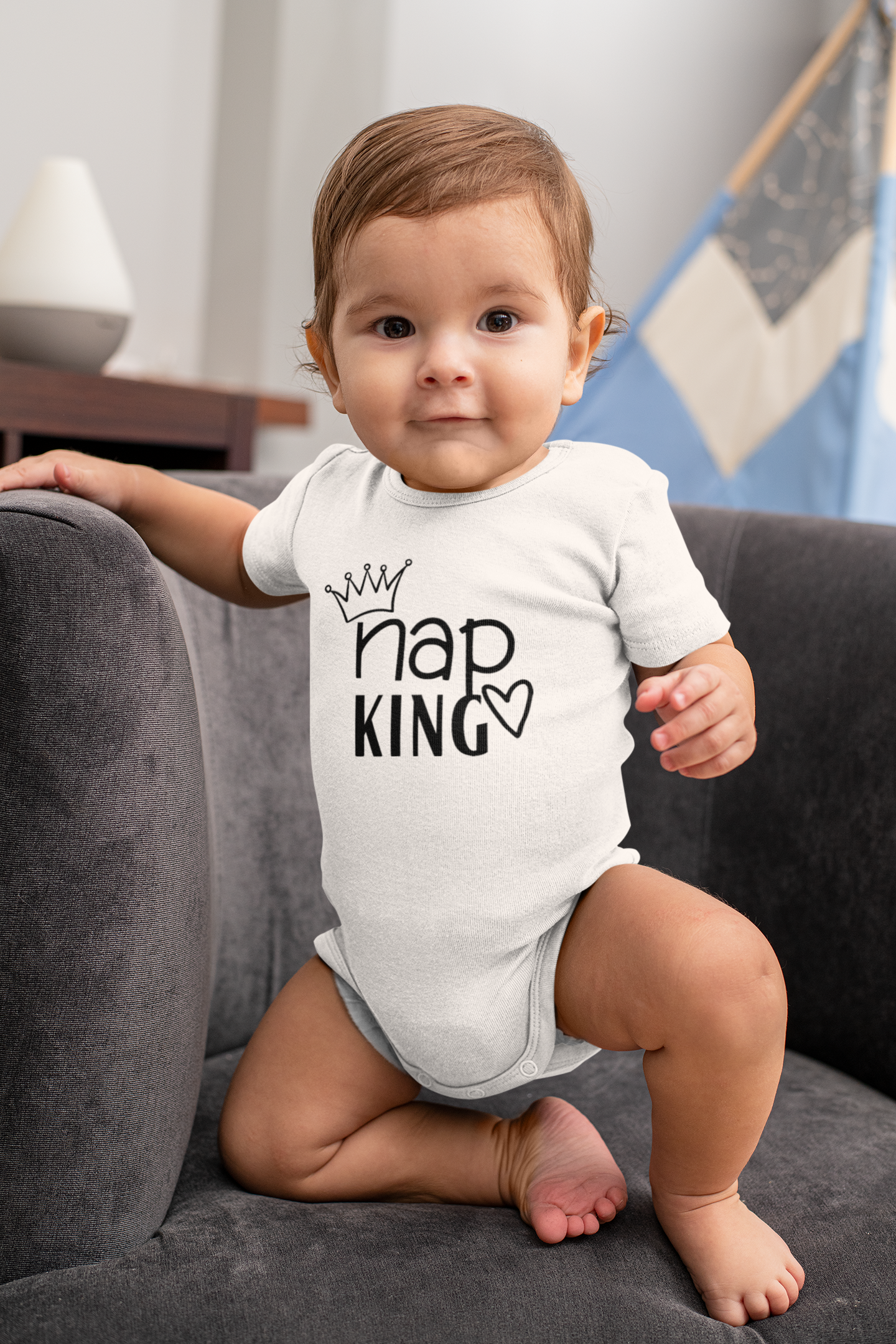 Nap King Boys - Baby Vest