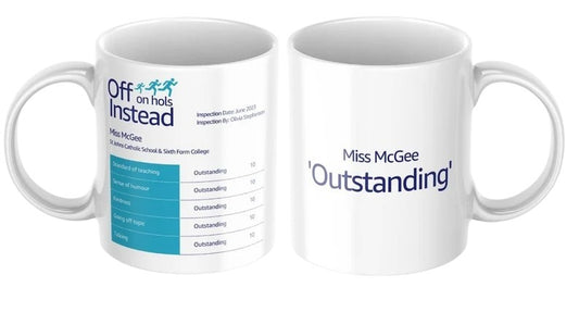 Personalised Teacher Report Mug