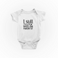 I Sill Live With My Parents - Baby Vest
