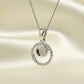 Round cz Necklace - 0277S