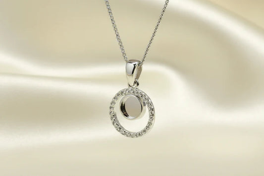 Round cz Necklace - 0277S