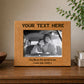 Personalised Bold Text 4x6 Wooden Photo Frame