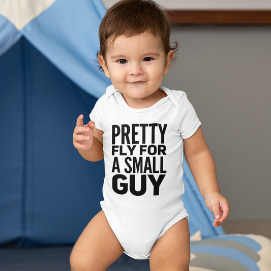 Pretty Fly for a Small Guy - Baby Vest