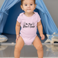No Hair Don't Care - Baby Vest