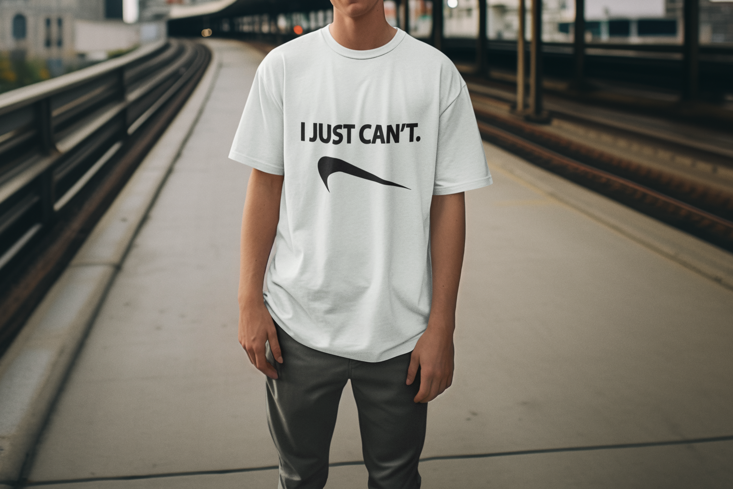 I just can't  - Unisex T-shirt