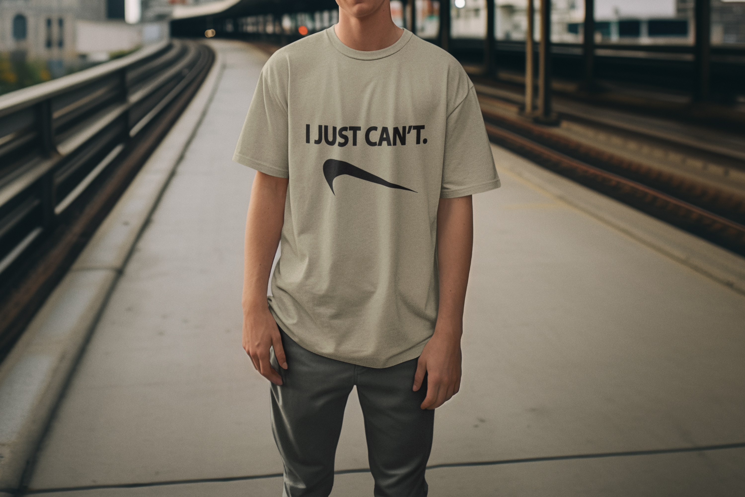 I just can't  - Unisex T-shirt