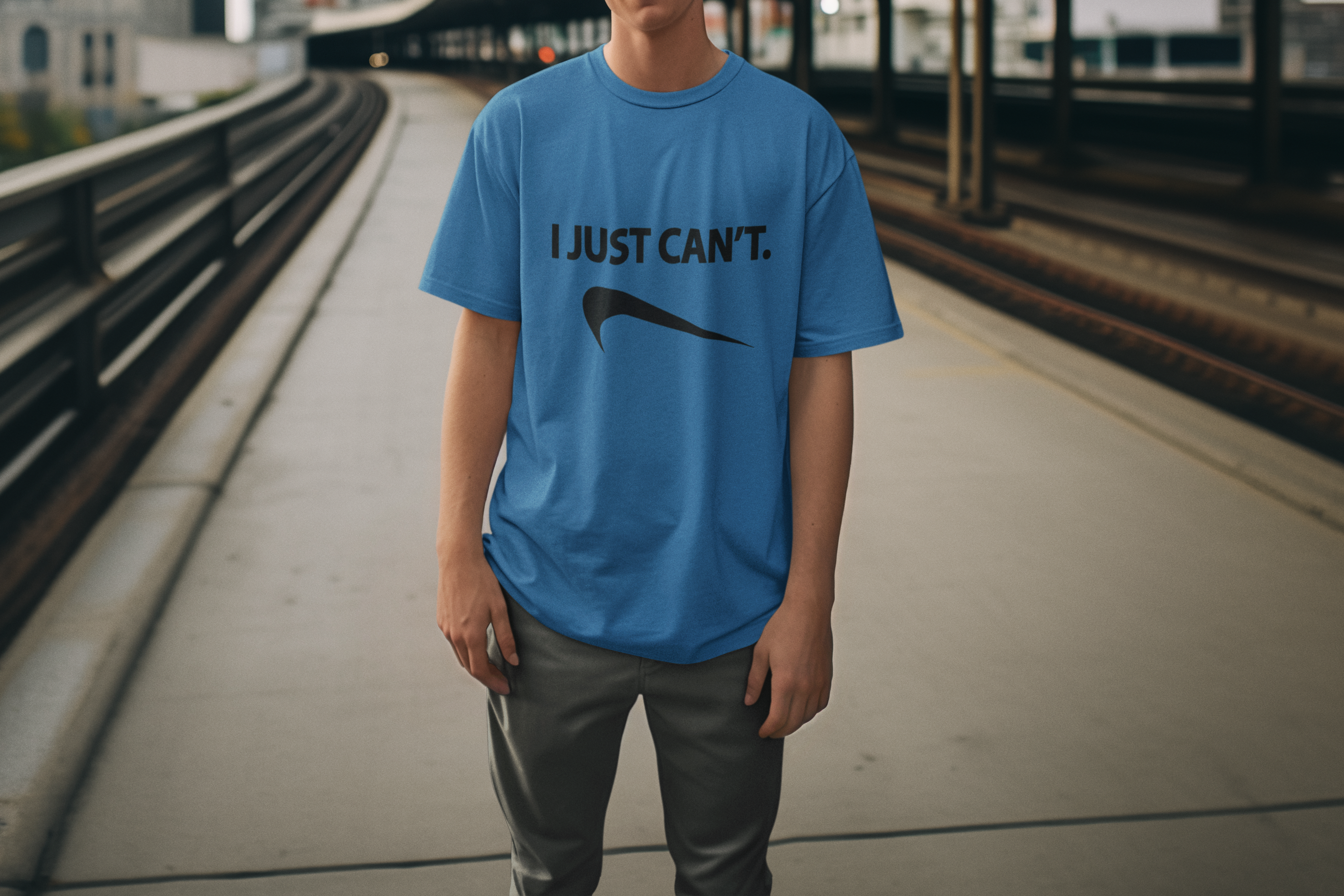 I just can't  - Unisex T-shirt