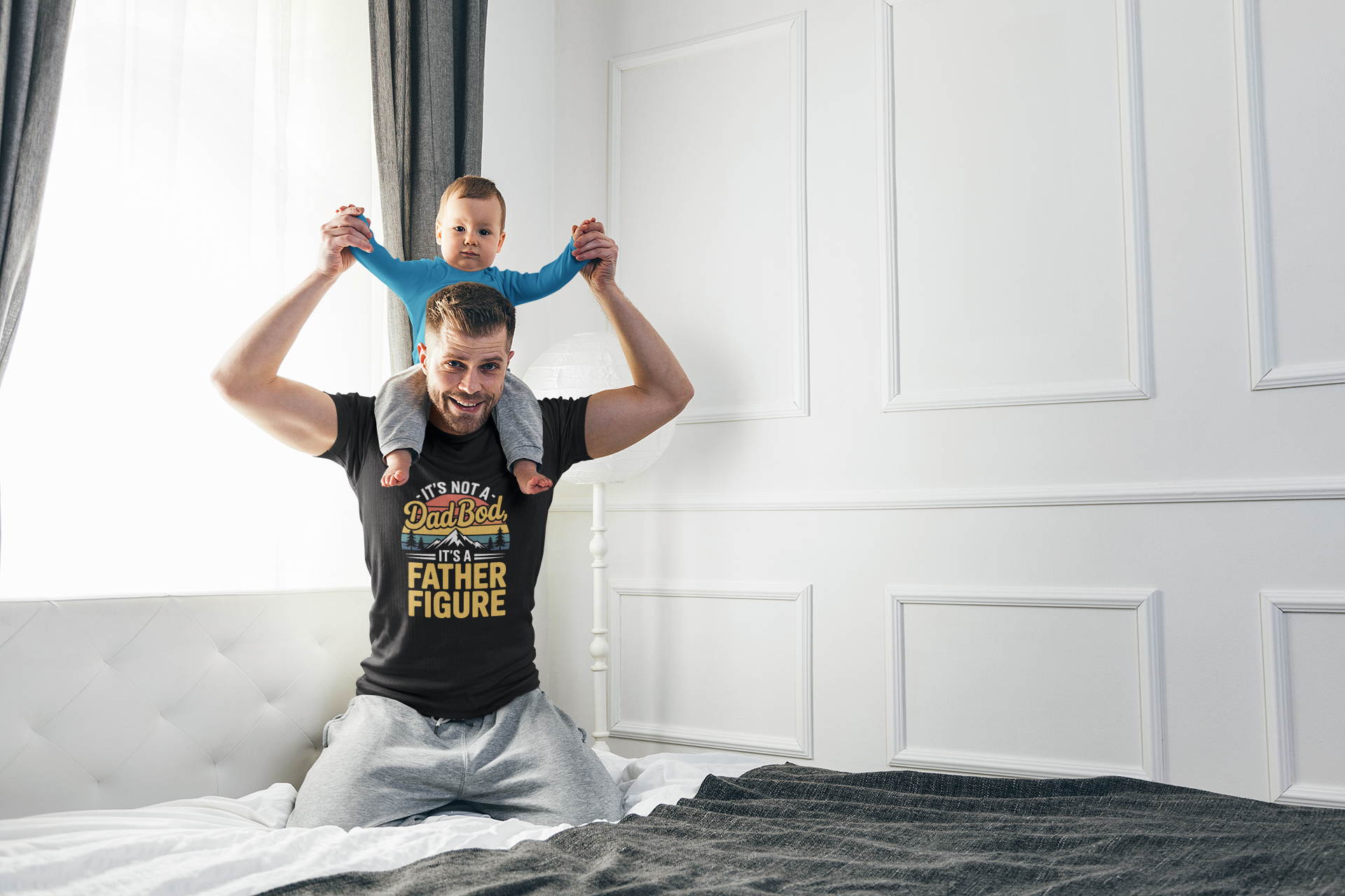 It's not a dad bod/father figure - T-Shirt