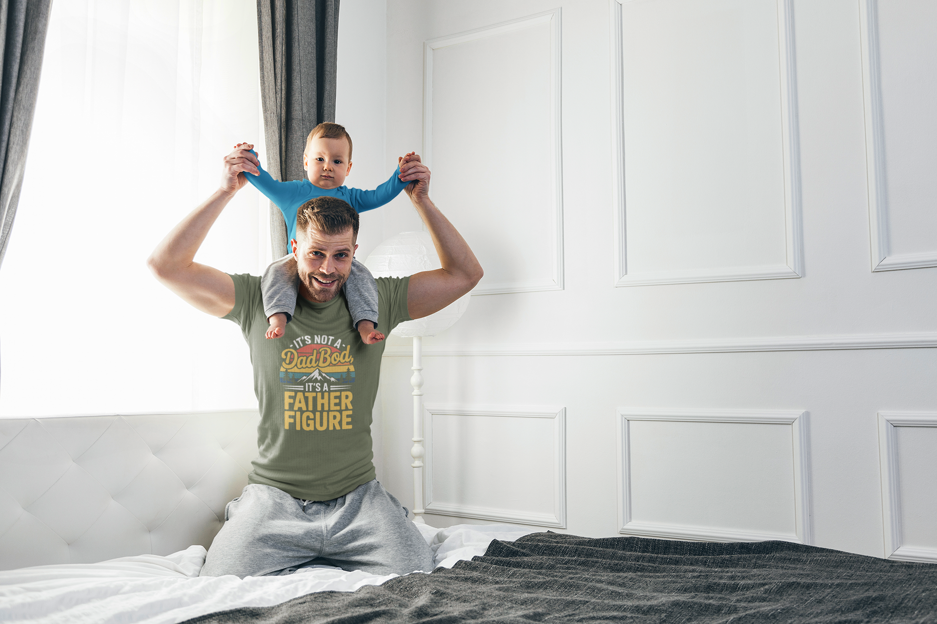 It's not a dad bod/father figure - T-Shirt