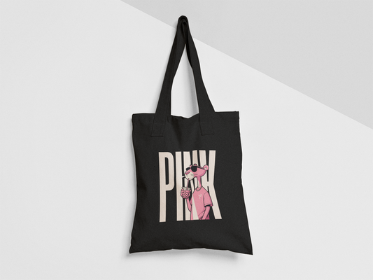 Panther - Black Tote Bag