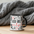 Good Vibes Only Mug – Funny Adult Vibrator Doodle 11oz Mug