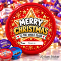 Christmas Chocolate Tub Sticker – Merry Christmas to the Whole Class